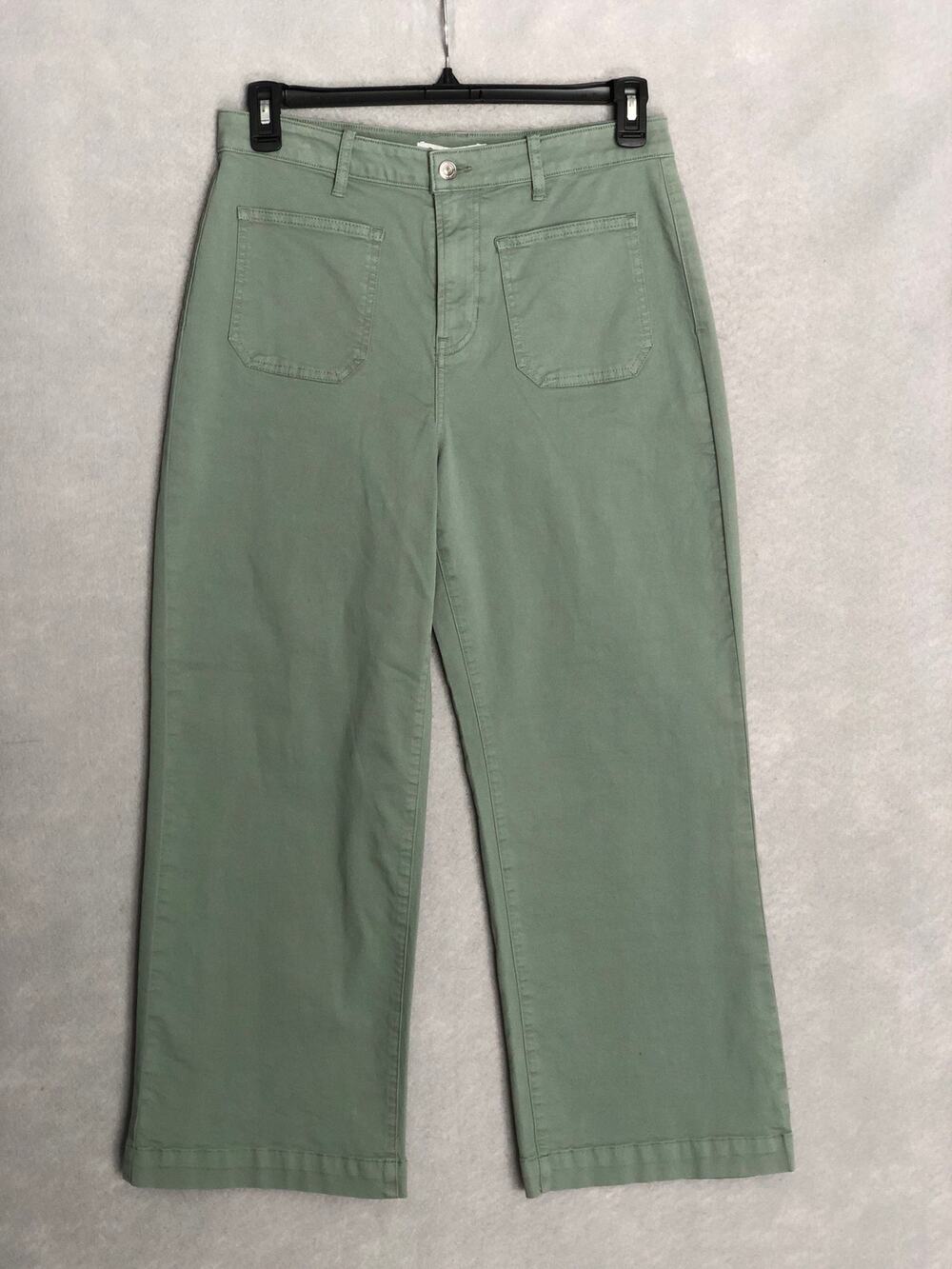 Tommy Bahama Sailor Pants Wide-Leg Iceberg Green Women's Size 4 NEW